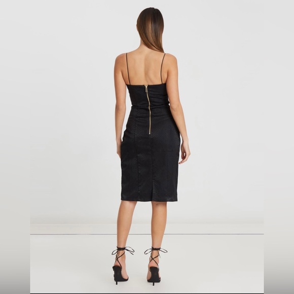 Black Coco MIDI Dress - Picture 3 of 5